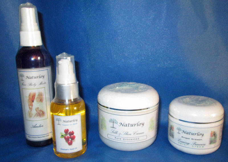 Group of Naturloy Skin Care Products